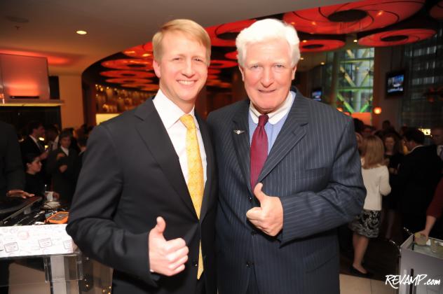 David Marriott and Congressman Jim Moran give the new Renaissance Arlington Capital View hotel a definitive thumbs up!